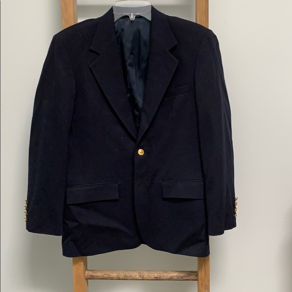 Boys Polo navy blazer